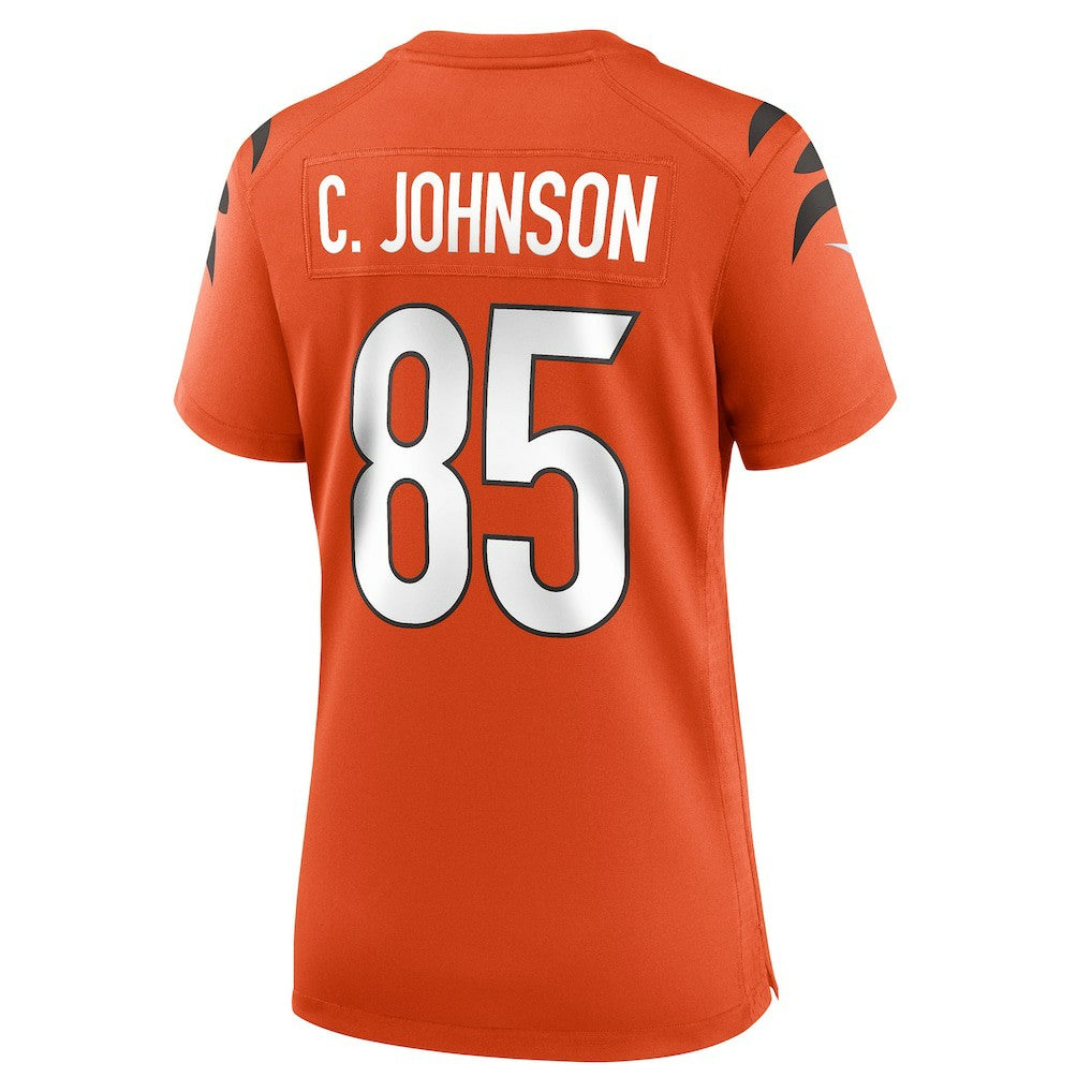 Chad Johnson Cincinnati Bengals Women's Retired Game Jersey - Orange | NFL Jerseys