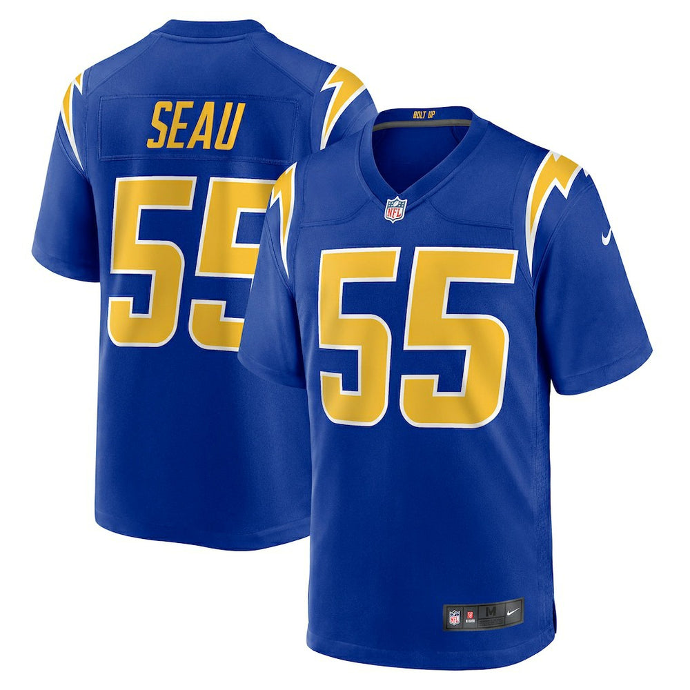 Junior Seau Los Angeles Chargers Retired Player Alternate Game Jersey Royal - Nike