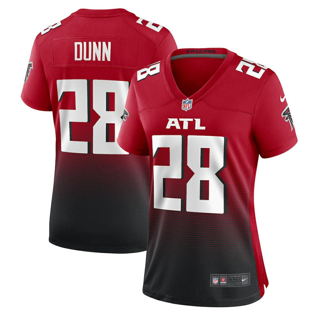 Warrick Dunn Atlanta Falcons Women's Retired Game Jersey Red - Nike