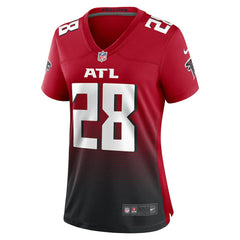 Warrick Dunn Atlanta Falcons Women's Retired Game Jersey Red - Nike