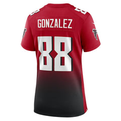 Tony Gonzalez Atlanta Falcons Women's Retired Game Jersey Red - Nike