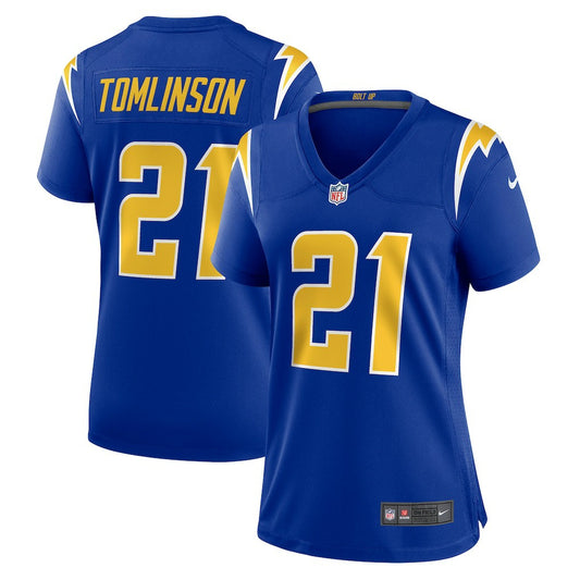 LaDainian Tomlinson Los Angeles Chargers Women's Retired Game Jersey - Royal | NFL Jerseys