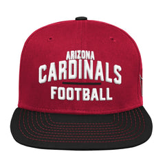 Arizona Cardinals Youth Lock Up Snapback Hat Cardinal/Black - NFL