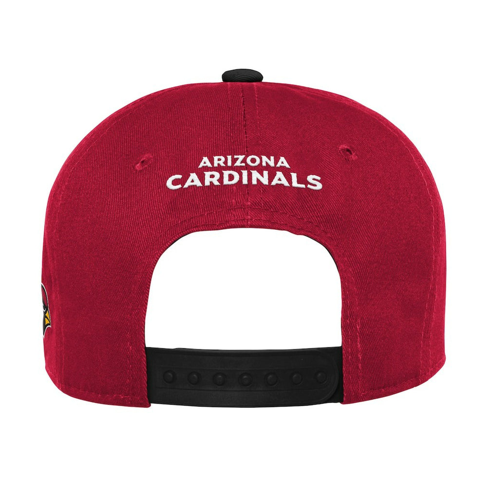 Arizona Cardinals Youth Lock Up Snapback Hat Cardinal/Black - NFL