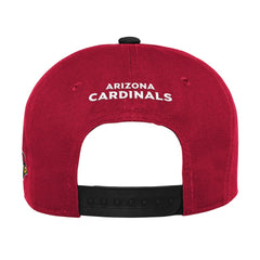 Arizona Cardinals Youth Lock Up Snapback Hat Cardinal/Black - NFL