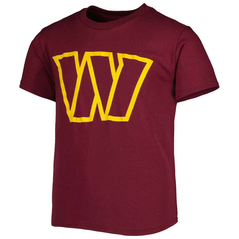 Washington Commanders Youth Team Logo T-Shirt Burgundy - NFL