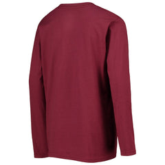 Washington Commanders Youth Primary Team Logo Long Sleeve T-Shirt Burgundy - NFL