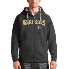NBA - Golden State Warriors Antigua Victory Full-Zip Hoodie - Charcoal