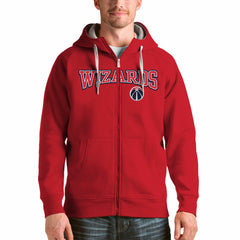 NBA - Washington Wizards Antigua Victory Full-Zip Hoodie - Red