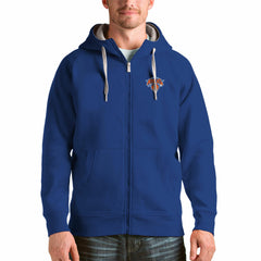 NBA - New York Knicks Antigua Logo Victory Full-Zip Hoodie - Royal