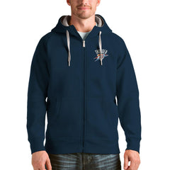 NBA - Oklahoma City Thunder Antigua Logo Victory Full-Zip Hoodie - Navy