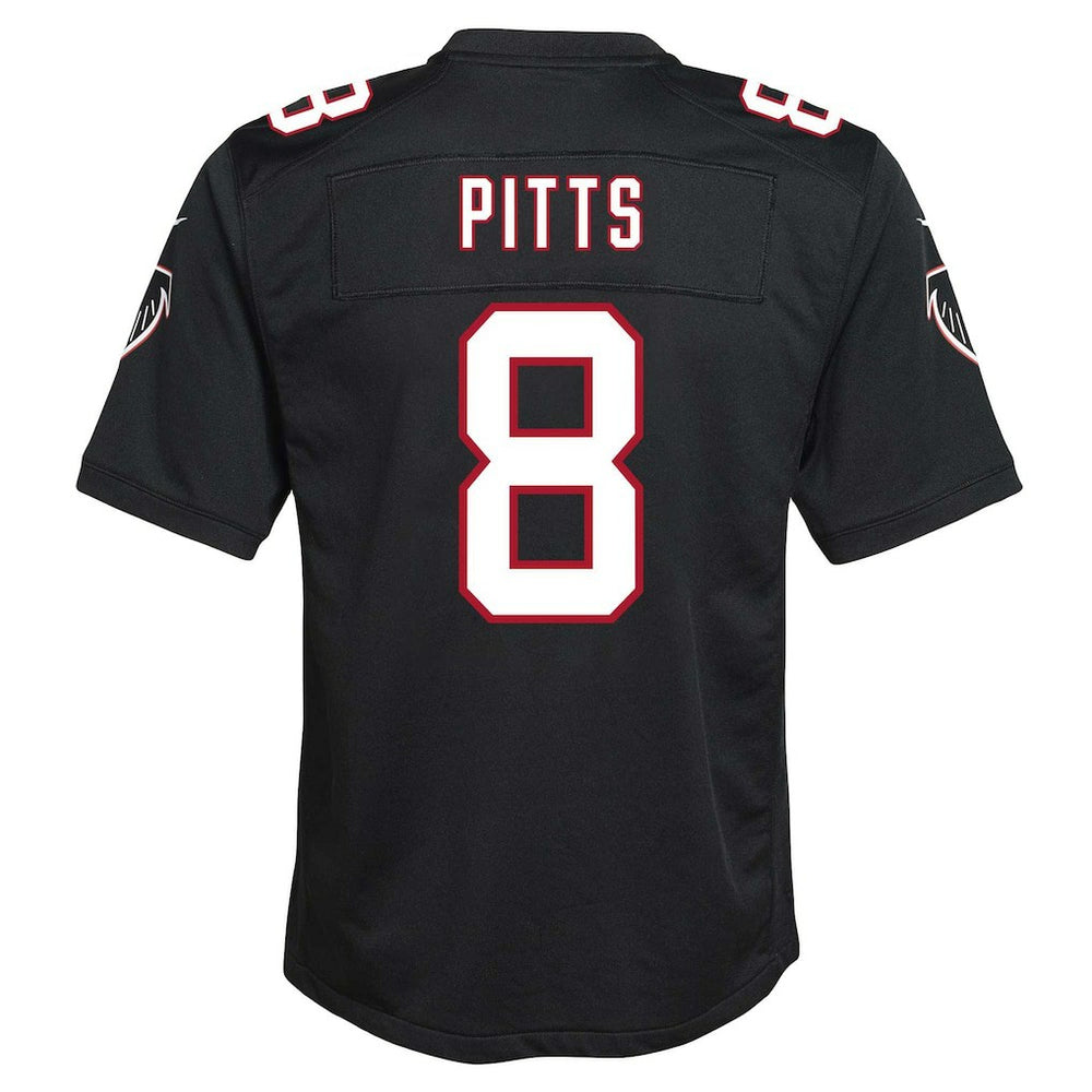 Kyle Pitts Sr. Atlanta Falcons Youth Game Jersey Black - Nike