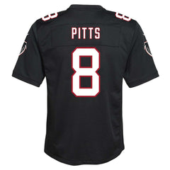 Kyle Pitts Sr. Atlanta Falcons Youth Game Jersey Black - Nike