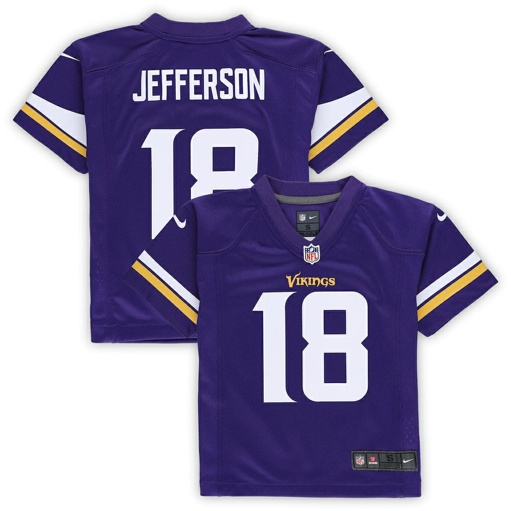 Justin Jefferson Minnesota Vikings Preschool Game Jersey Purple - Nike