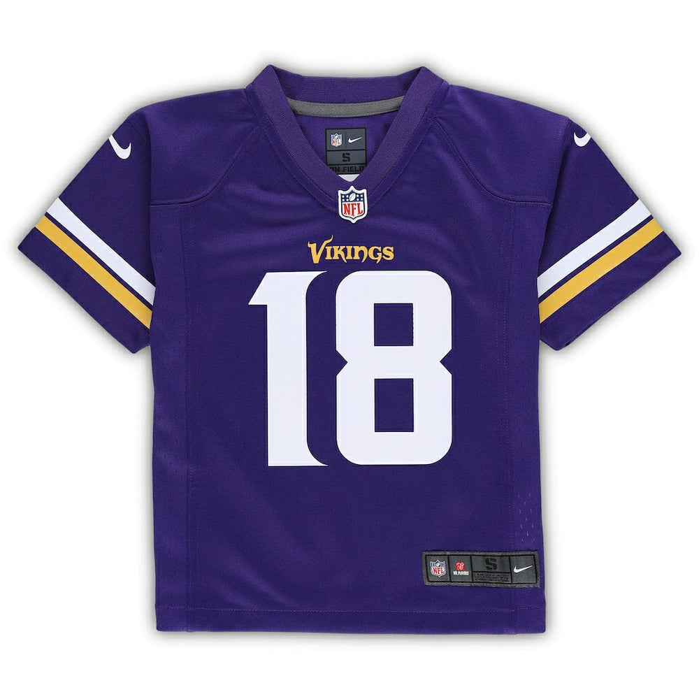 Justin Jefferson Minnesota Vikings Preschool Game Jersey Purple - Nike