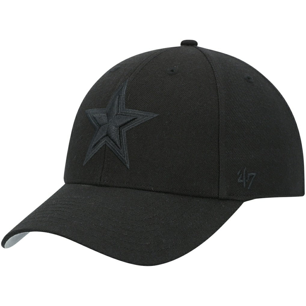 Dallas Cowboys '47 Tonal MVP Adjustable Hat Black - 47 brand