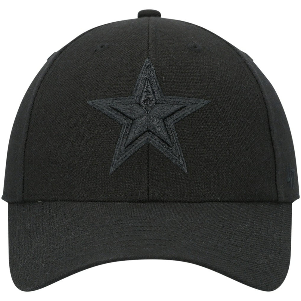 Dallas Cowboys '47 Tonal MVP Adjustable Hat Black - 47 brand