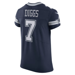 Trevon Diggs Dallas Cowboys Vapor Elite Jersey Navy - Nike