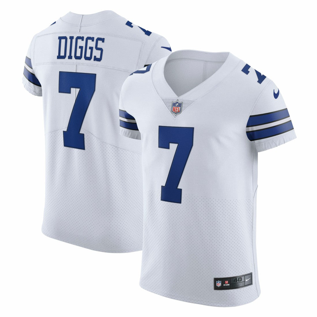 Trevon Diggs Dallas Cowboys Vapor Elite Jersey White - Nike