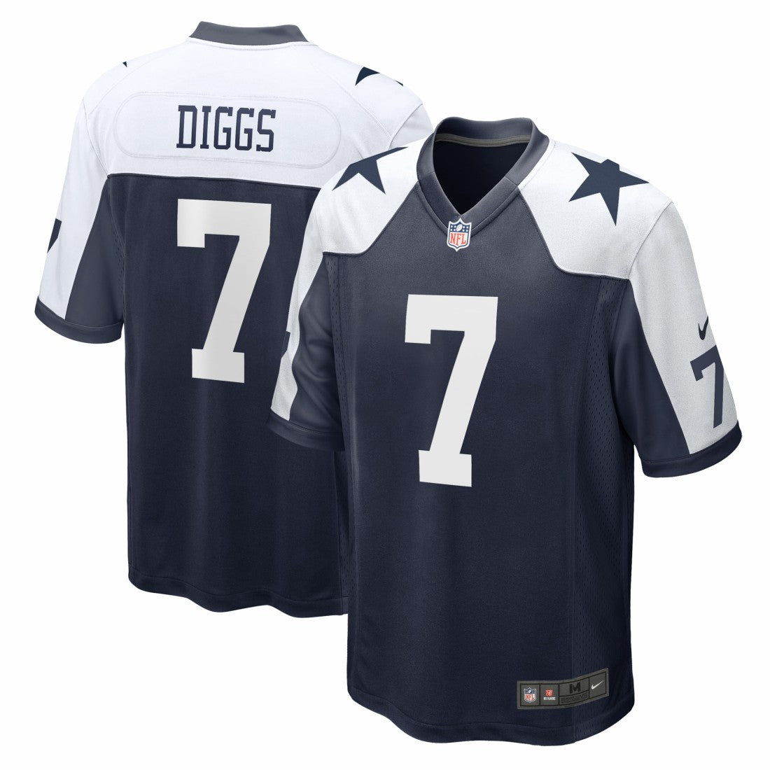 Trevon Diggs Dallas Cowboys Alternate Game Team Jersey Navy - Nike