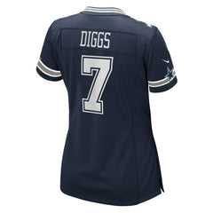 Trevon Diggs Dallas Cowboys Women's Game Jersey Navy - Nike