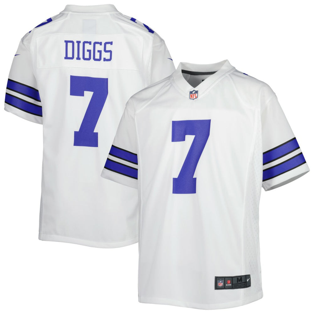 Trevon Diggs Dallas Cowboys Youth Game Jersey White - Nike