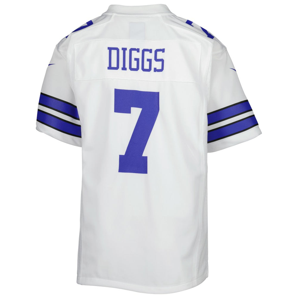 Trevon Diggs Dallas Cowboys Youth Game Jersey White - Nike