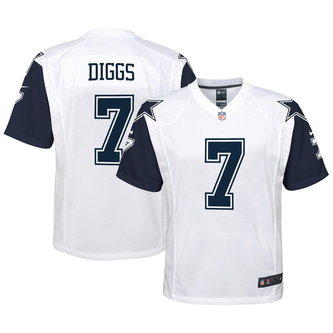 Trevon Diggs Dallas Cowboys Youth Alternate Game Jersey White - Nike