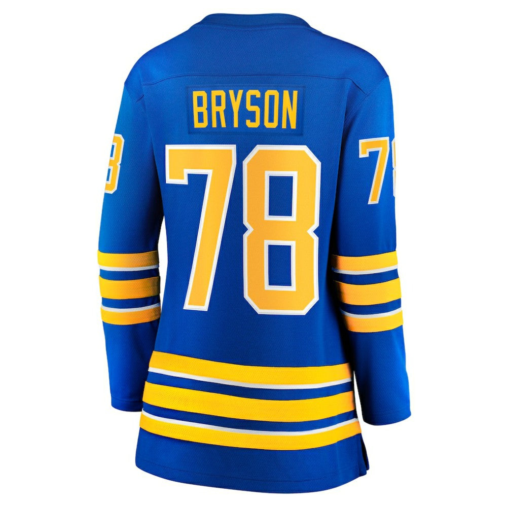 Jacob Bryson Buffalo Sabres - Fanatics Women's Home Breakaway Player Jersey Royal