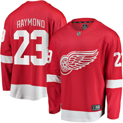 Lucas Raymond Detroit Red Wings Fanatics Home Breakaway Player Jersey - Red | NHL Jerseys