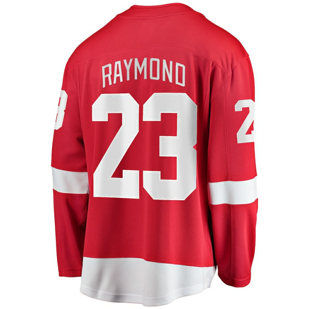Lucas Raymond Detroit Red Wings Fanatics Home Breakaway Player Jersey - Red | NHL Jerseys