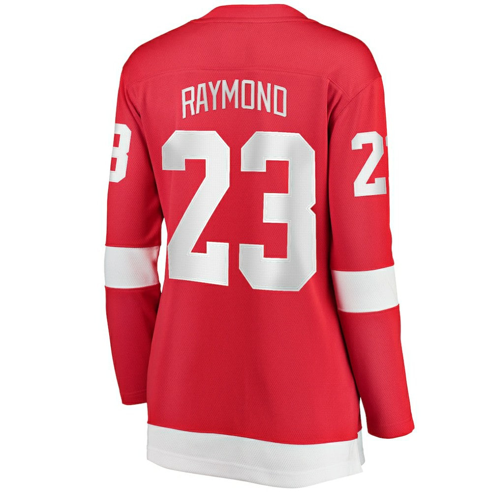 Lucas Raymond Detroit Red Wings - Fanatics Women's Home Breakaway Player Jersey Red