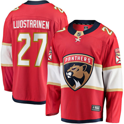 Eetu Luostarinen Florida Panthers Fanatics Home Breakaway Player Jersey - Red | NHL Jerseys