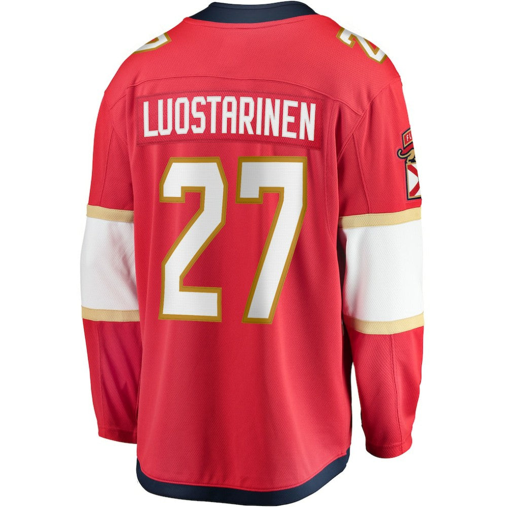 Eetu Luostarinen Florida Panthers Fanatics Home Breakaway Player Jersey - Red | NHL Jerseys