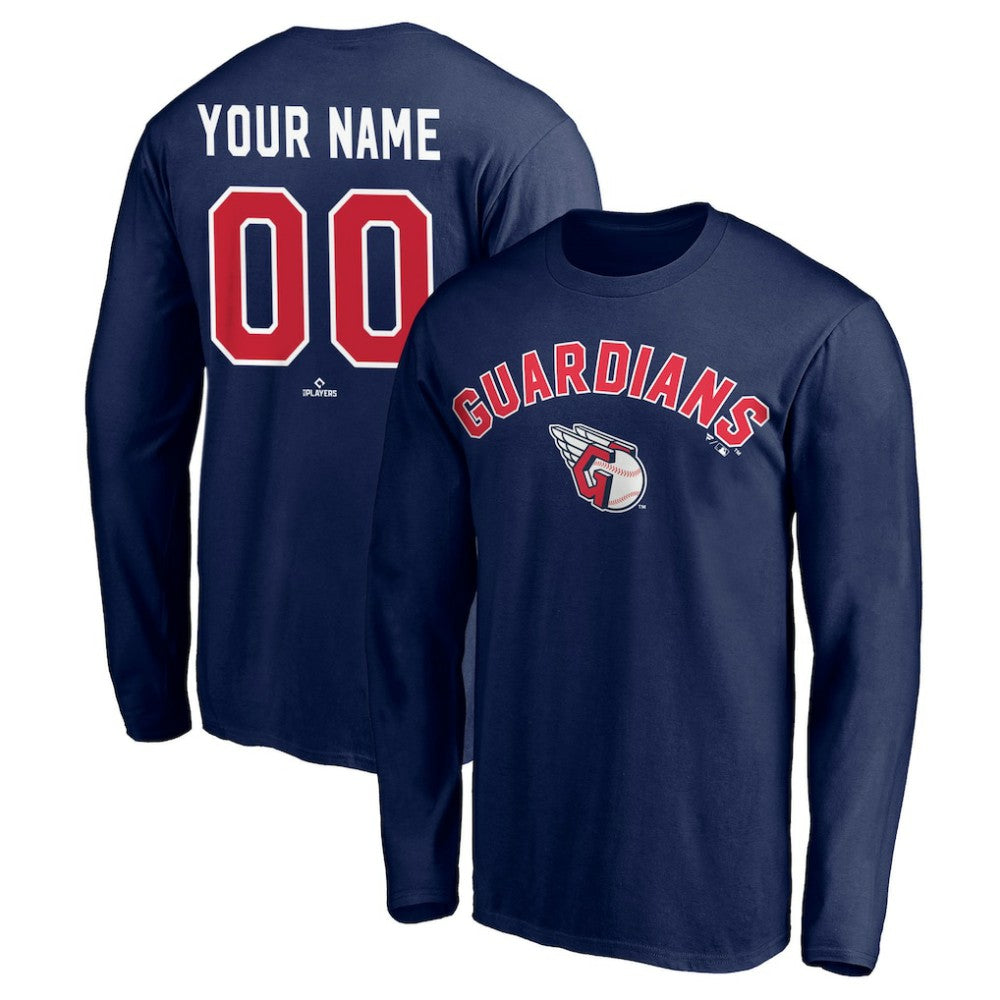 Cleveland Guardians Personalized Winning Streak Long Sleeve T-Shirt Clearance