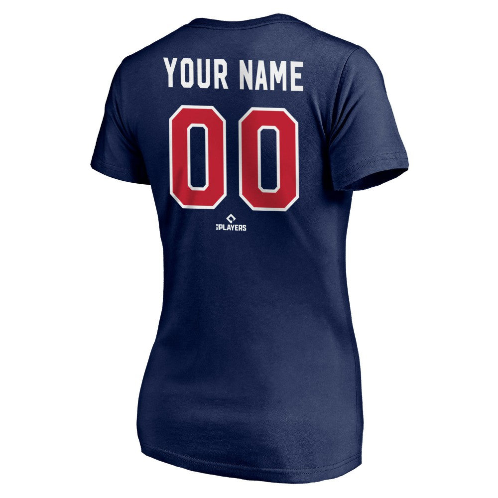 Cleveland Guardians Women's Personalized Winning Streak V-Neck T-Shirt Lifestyle