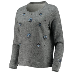 Dallas Cowboys Women's Amal Pullover Sweater Gray - NFL