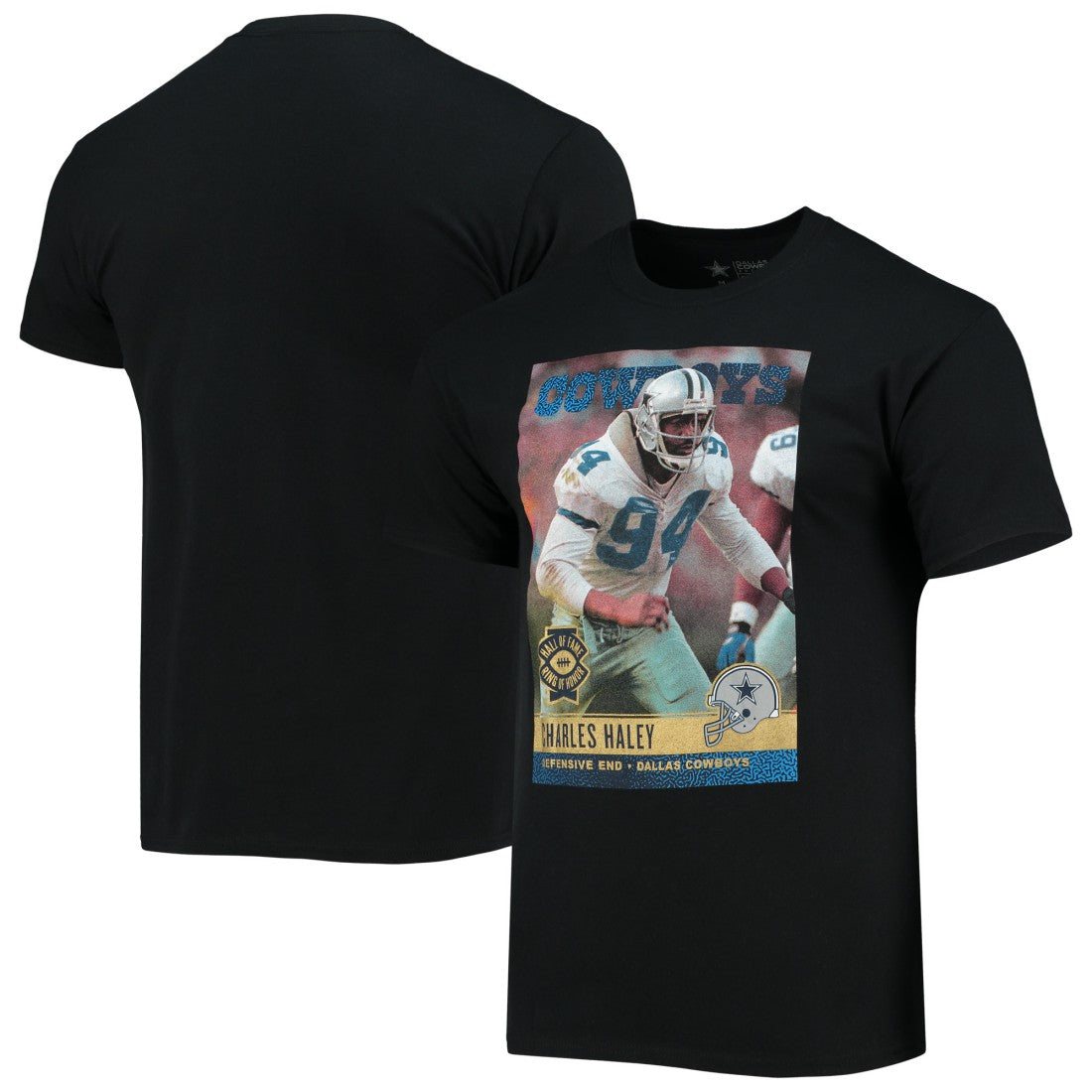 Charles Haley Dallas Cowboys Name & Number T-Shirt Black - NFL