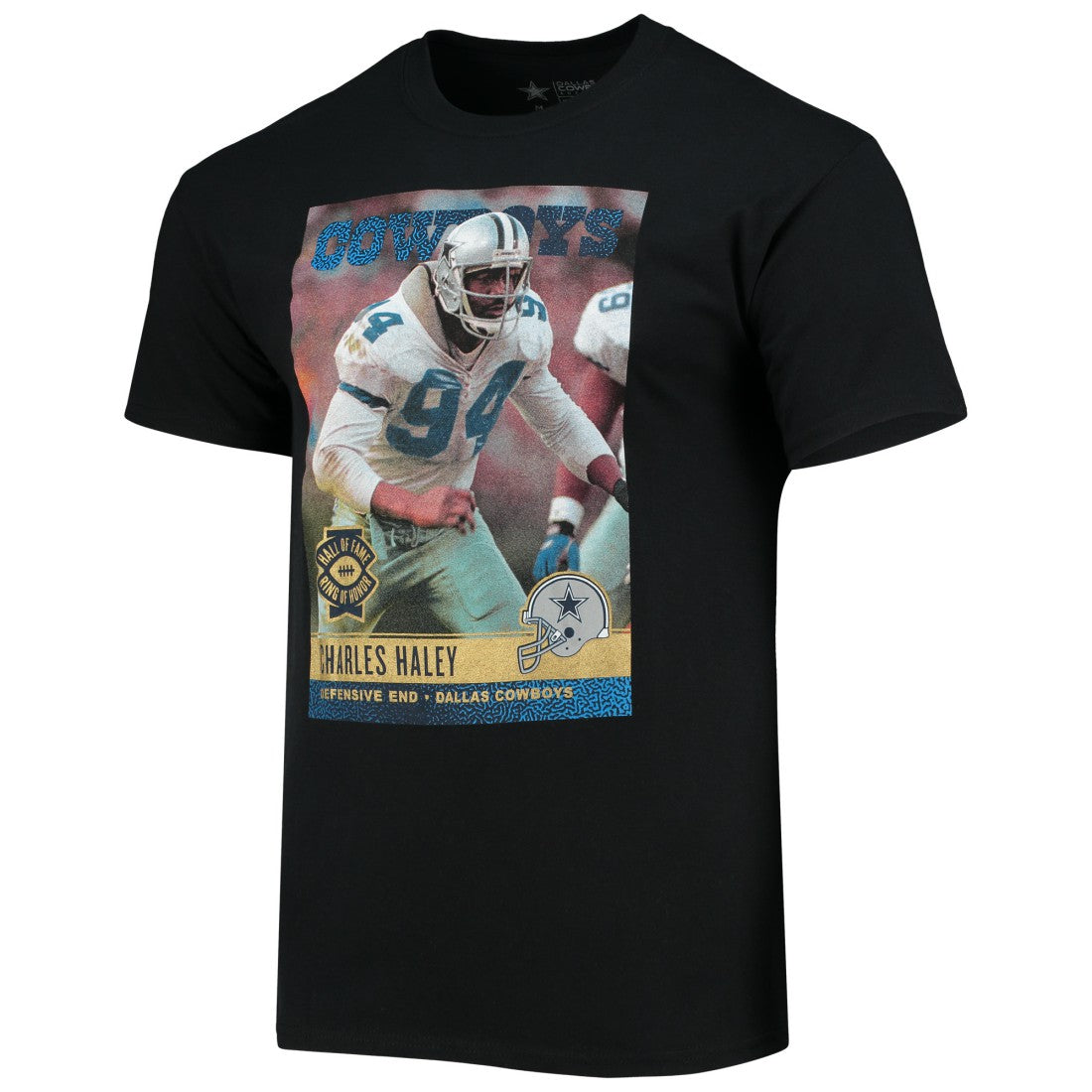 Charles Haley Dallas Cowboys Name & Number T-Shirt Black - NFL