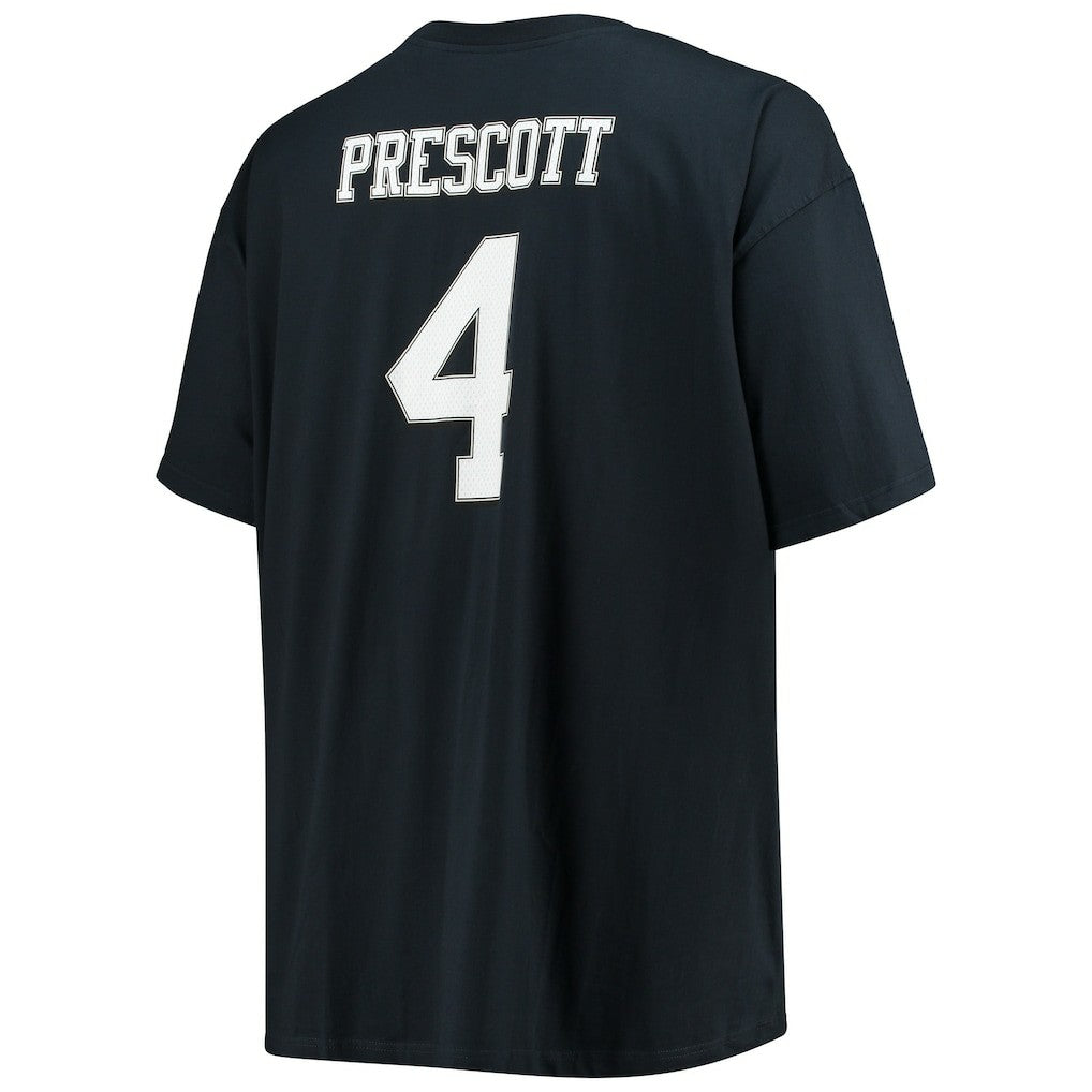 Dak Prescott Dallas Cowboys Big & Tall Player Name & Number T-Shirt Navy - NFL