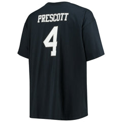 Dak Prescott Dallas Cowboys Big & Tall Player Name & Number T-Shirt Navy - NFL