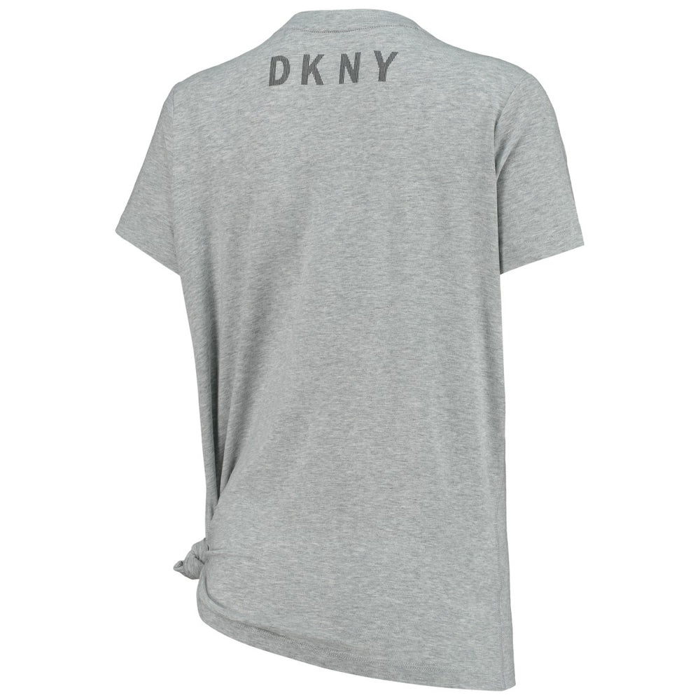 Dallas Cowboys DKNY Sport Women's Ava Tri-Blend T-Shirt Heathered Gray - NFL