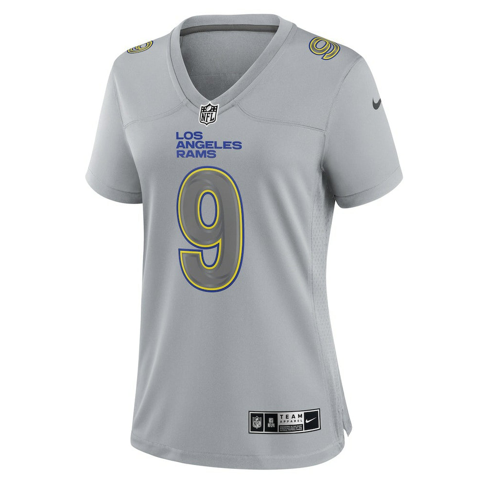 Matthew Stafford Los Angeles Rams Women's Atmosphere Fashion Game Jersey Gray - Nike