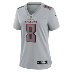 Kyle Pitts Atlanta Falcons Women's Atmosphere Fashion Game Jersey Gray - Nike