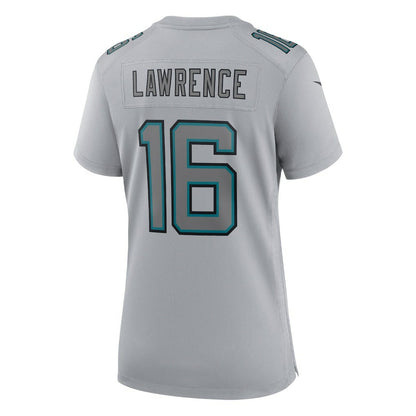 Trevor Lawrence Jacksonville Jaguars Women's Atmosphere Fashion Game Jersey - Gray | NFL Jerseys