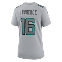 Trevor Lawrence Jacksonville Jaguars Women's Atmosphere Fashion Game Jersey Gray - Nike