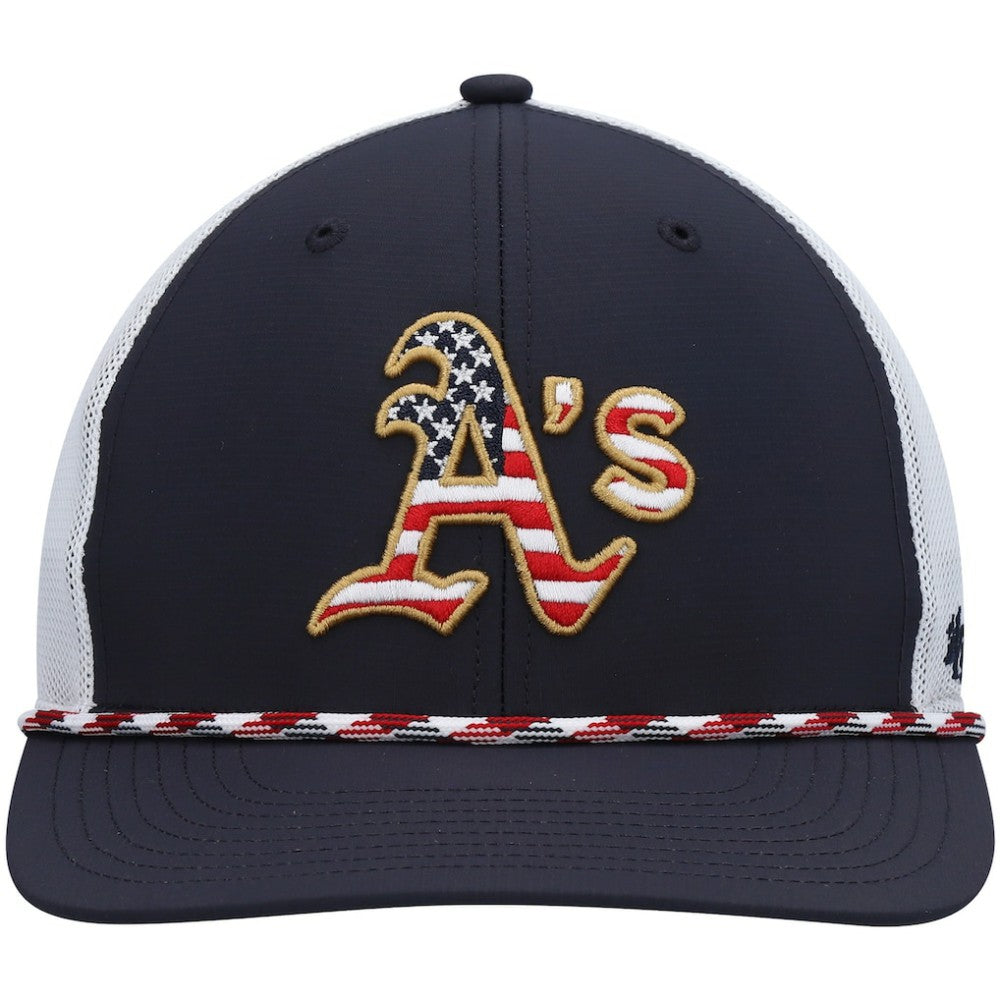 Athletics '47 Flag Fill Trucker Snapback Hat Clearance