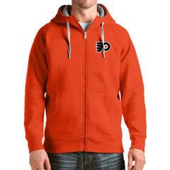 Philadelphia Flyers - Antigua Logo Victory Full-Zip Hoodie Orange