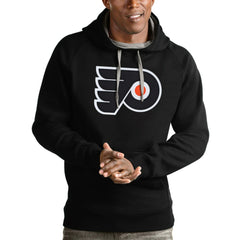 Philadelphia Flyers - Antigua Logo Victory Pullover Hoodie Black