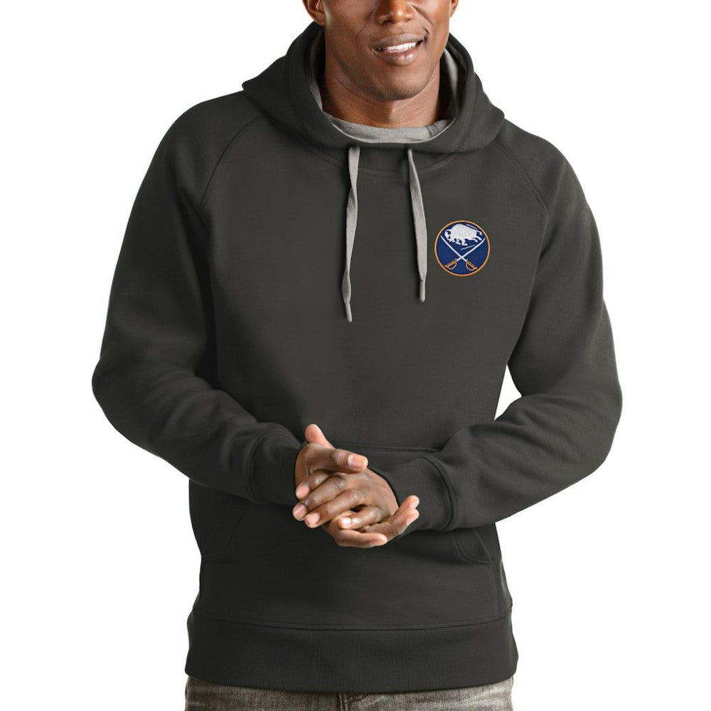 Buffalo Sabres - Antigua Victory Pullover Hoodie Charcoal